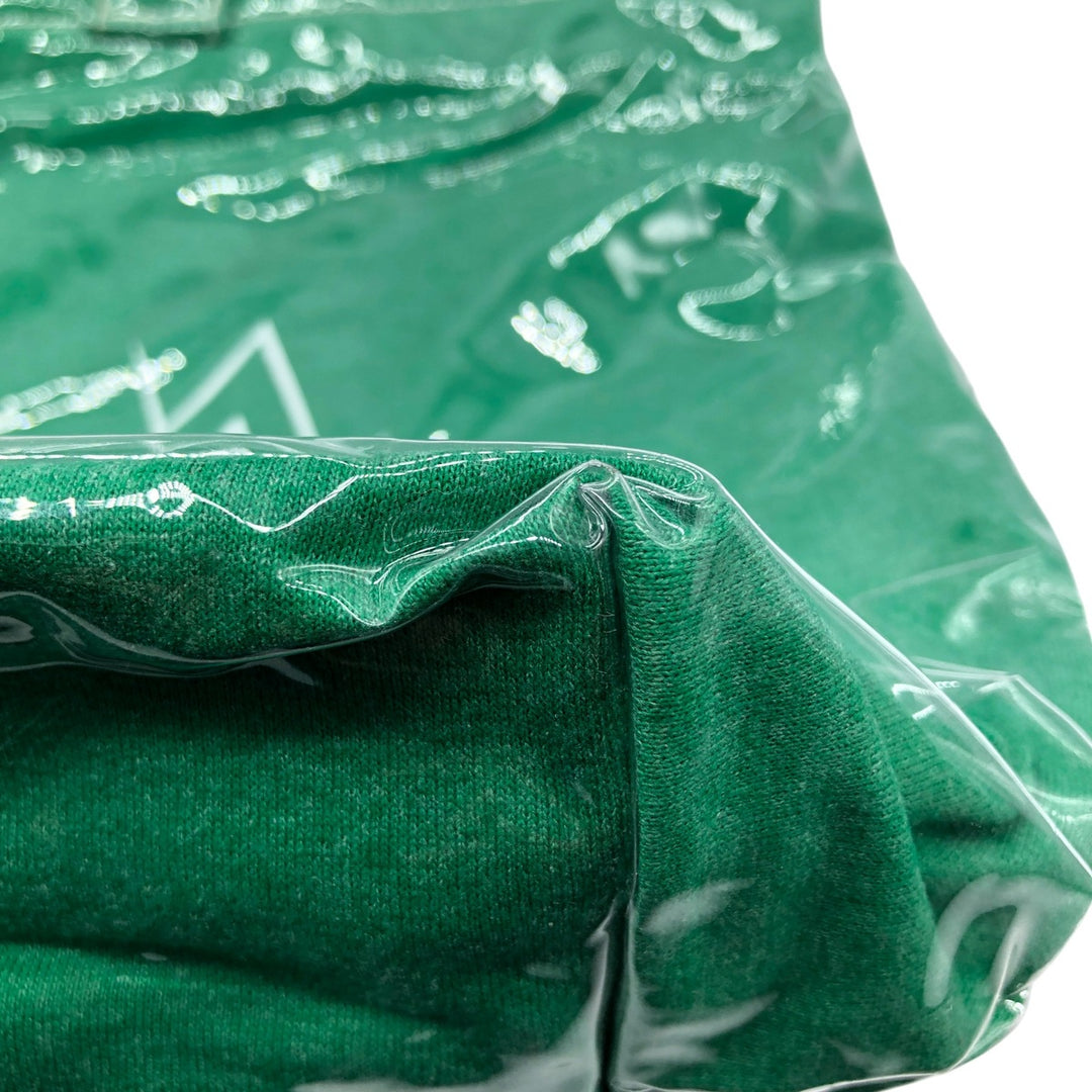 Vintage T-shirt Remake Tote T-shirt Remake Tote Bag Plastics Tote Bag unclear green type Vintage Second Hand