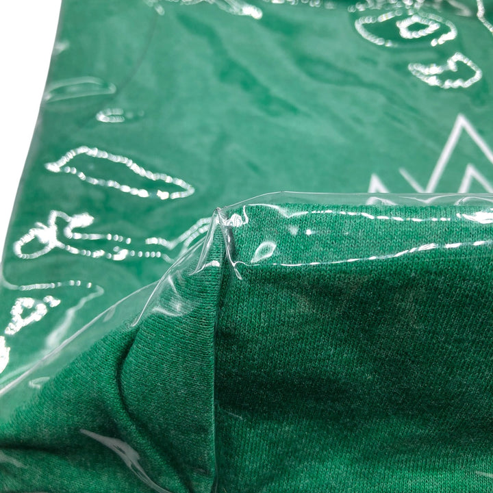 Vintage T-shirt Remake Tote T-shirt Remake Tote Bag Plastics Tote Bag unclear green type Vintage Second Hand