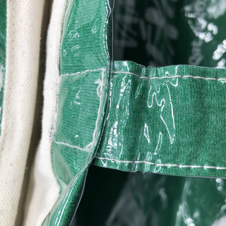 Vintage T-shirt Remake Tote T-shirt Remake Tote Bag Plastics Tote Bag unclear green type Vintage Second Hand
