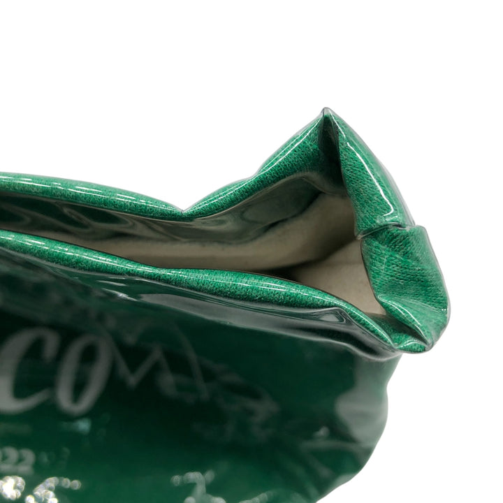 Vintage T-shirt Remake Tote T-shirt Remake Tote Bag Plastics Tote Bag unclear green type Vintage Second Hand