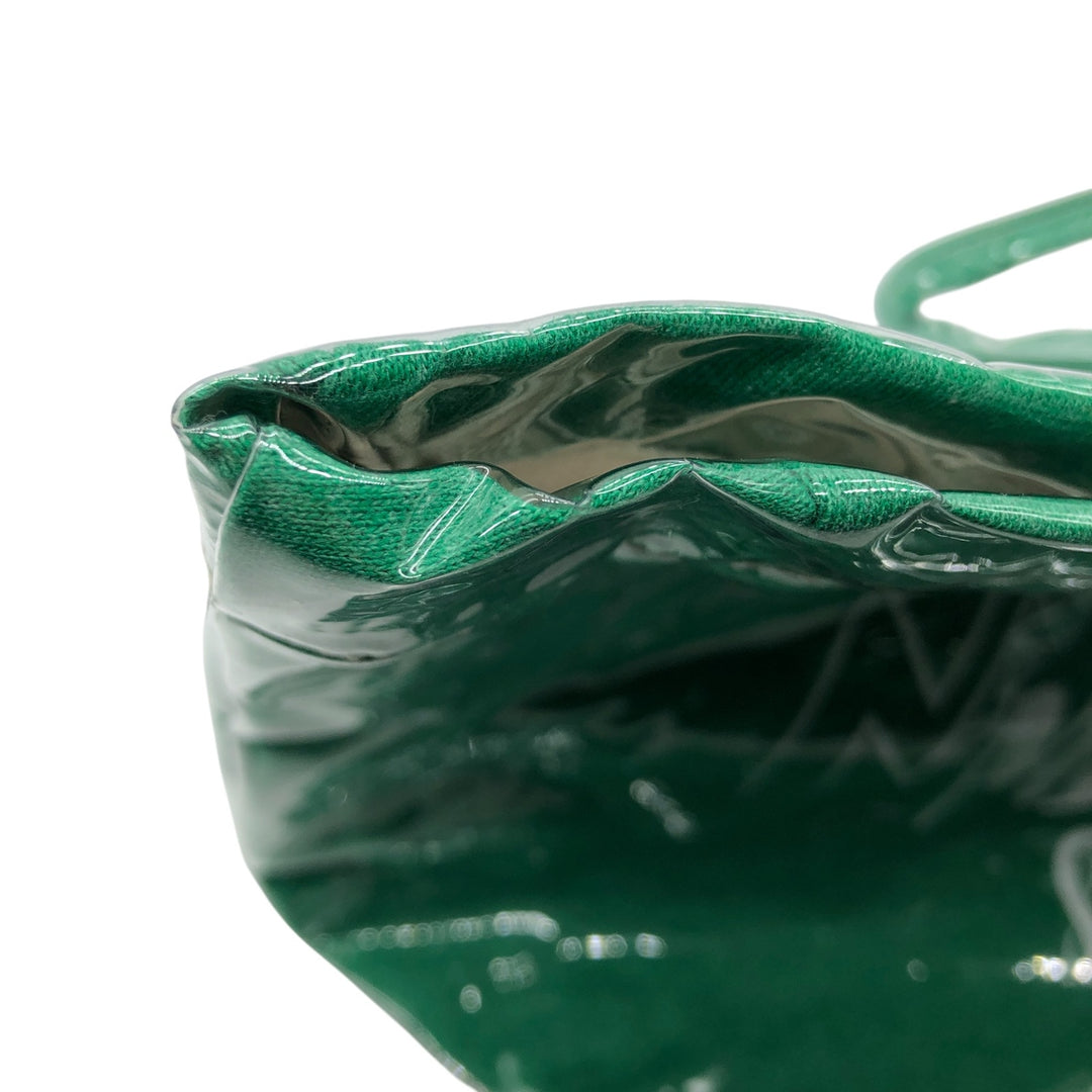 Vintage T-shirt Remake Tote T-shirt Remake Tote Bag Plastics Tote Bag unclear green type Vintage Second Hand