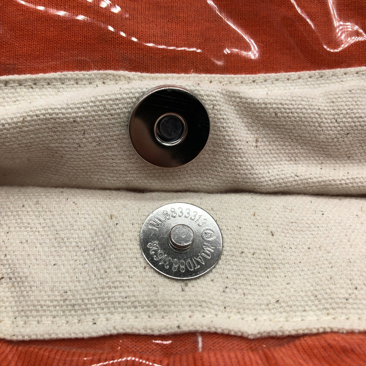 Vintage T-shirt Remake Tote T-shirt Remake Tote Bag Plastics Tote Bag unclear orange type Vintage Second Hand