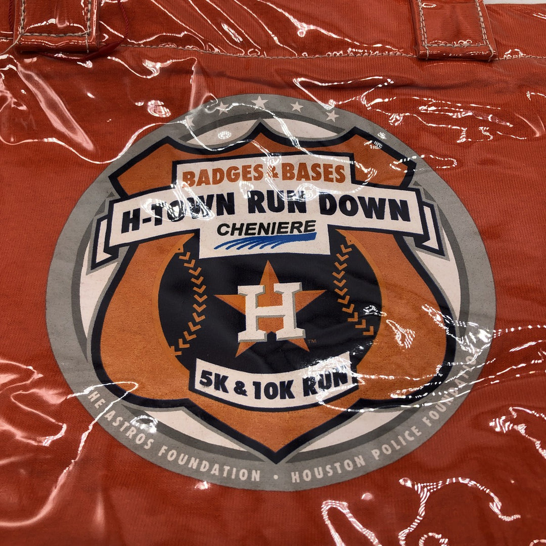 Vintage T-shirt Remake Tote T-shirt Remake Tote Bag Plastics Tote Bag unclear orange type Vintage Second Hand