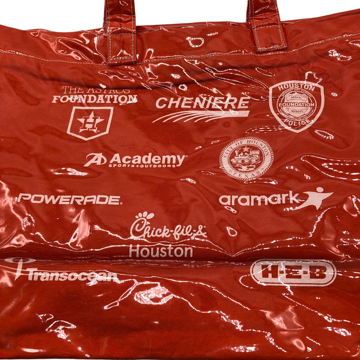 Vintage T-shirt Remake Tote T-shirt Remake Tote Bag Plastics Tote Bag unclear orange type Vintage Second Hand