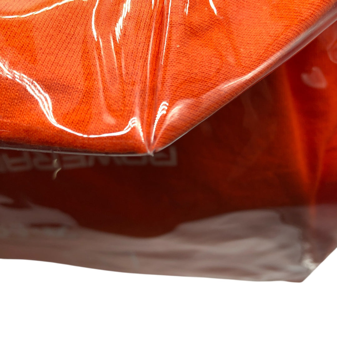 Vintage T-shirt Remake Tote T-shirt Remake Tote Bag Plastics Tote Bag unclear orange type Vintage Second Hand