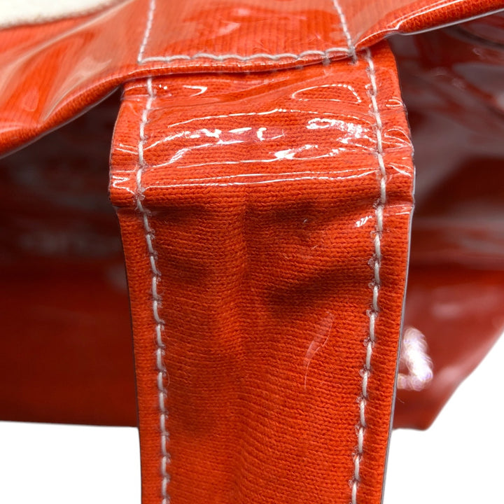 Vintage T-shirt Remake Tote T-shirt Remake Tote Bag Plastics Tote Bag unclear orange type Vintage Second Hand