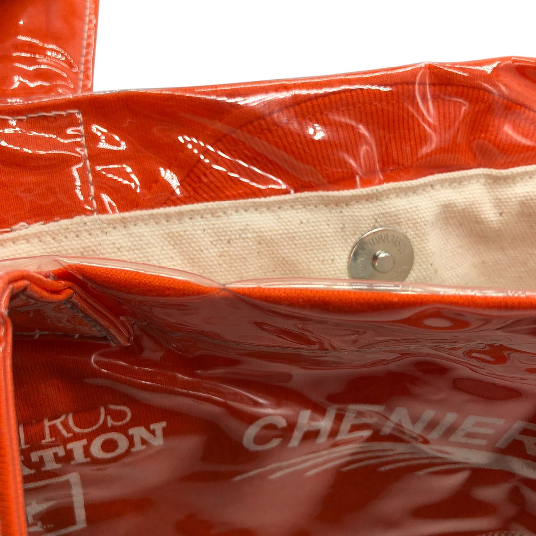 Vintage T-shirt Remake Tote T-shirt Remake Tote Bag Plastics Tote Bag unclear orange type Vintage Second Hand