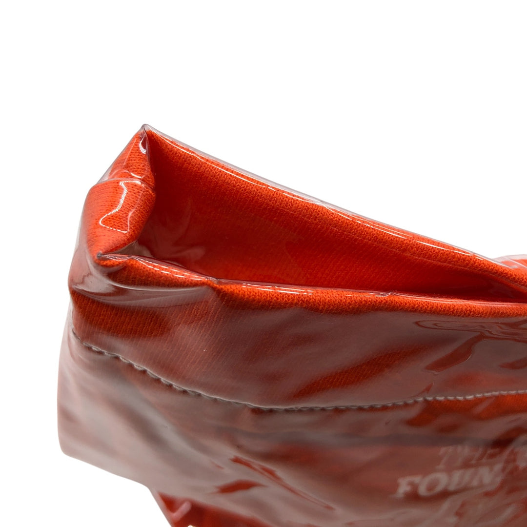 Vintage T-shirt Remake Tote T-shirt Remake Tote Bag Plastics Tote Bag unclear orange type Vintage Second Hand