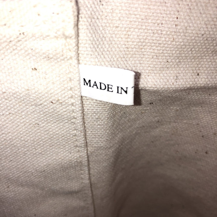 Vintage T-shirt Remake Tote T-shirt Remake Tote Bag Plastics Tote Bag unclear orange type Vintage Second Hand