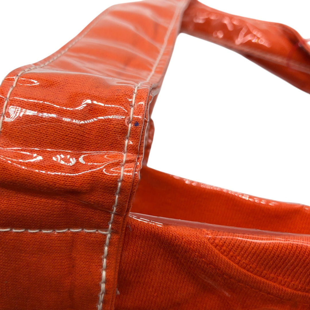 Vintage T-shirt Remake Tote T-shirt Remake Tote Bag Plastics Tote Bag unclear orange type Vintage Second Hand