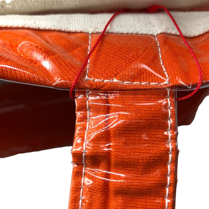 Vintage T-shirt Remake Tote T-shirt Remake Tote Bag Plastics Tote Bag unclear orange type Vintage Second Hand