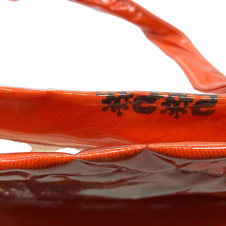 Vintage T-shirt Remake Tote T-shirt Remake Tote Bag Plastics Tote Bag unclear orange type Vintage Second Hand