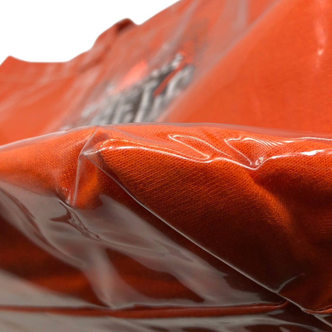 Vintage T-shirt Remake Tote T-shirt Remake Tote Bag Plastics Tote Bag unclear orange type Vintage Second Hand