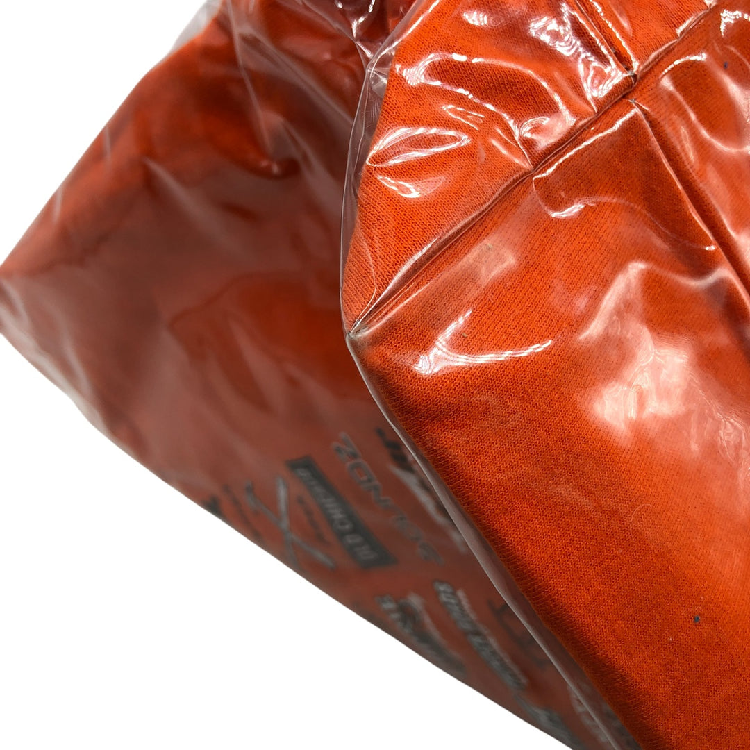 Vintage T-shirt Remake Tote T-shirt Remake Tote Bag Plastics Tote Bag unclear orange type Vintage Second Hand