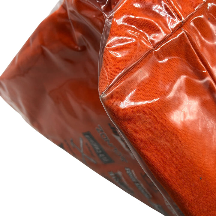 Vintage T-shirt Remake Tote T-shirt Remake Tote Bag Plastics Tote Bag unclear orange type Vintage Second Hand