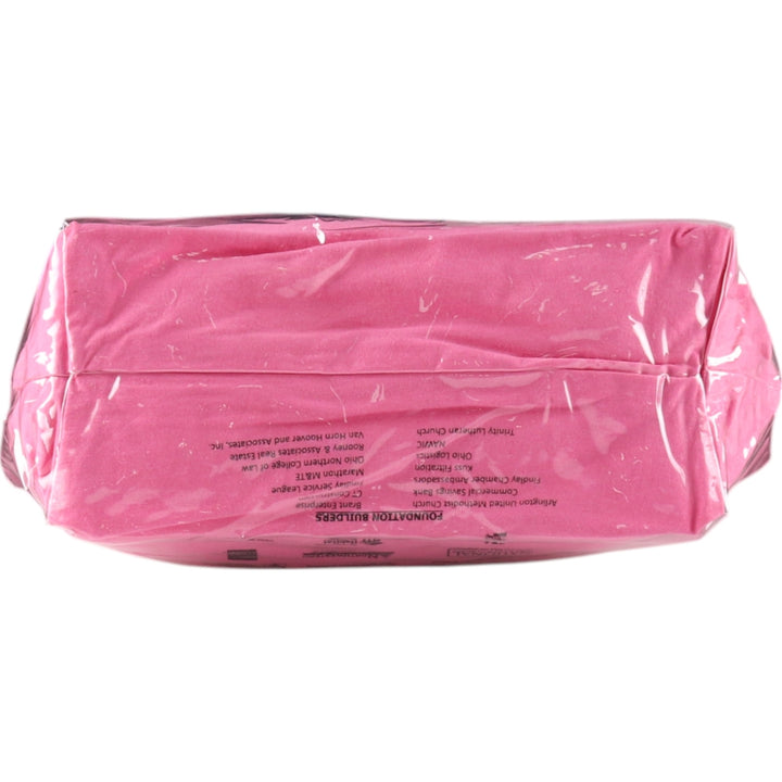 Vintage T-shirt Remake Tote T-shirt Remake Tote Bag Plastics Tote Bag unclear pink type Vintage Second Hand