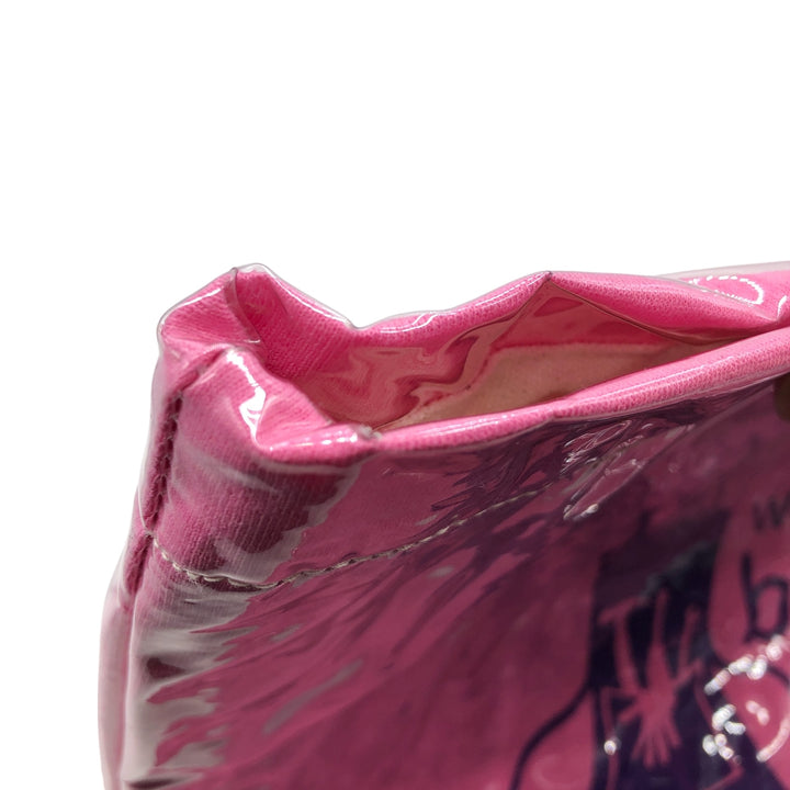 Vintage T-shirt Remake Tote T-shirt Remake Tote Bag Plastics Tote Bag unclear pink type Vintage Second Hand