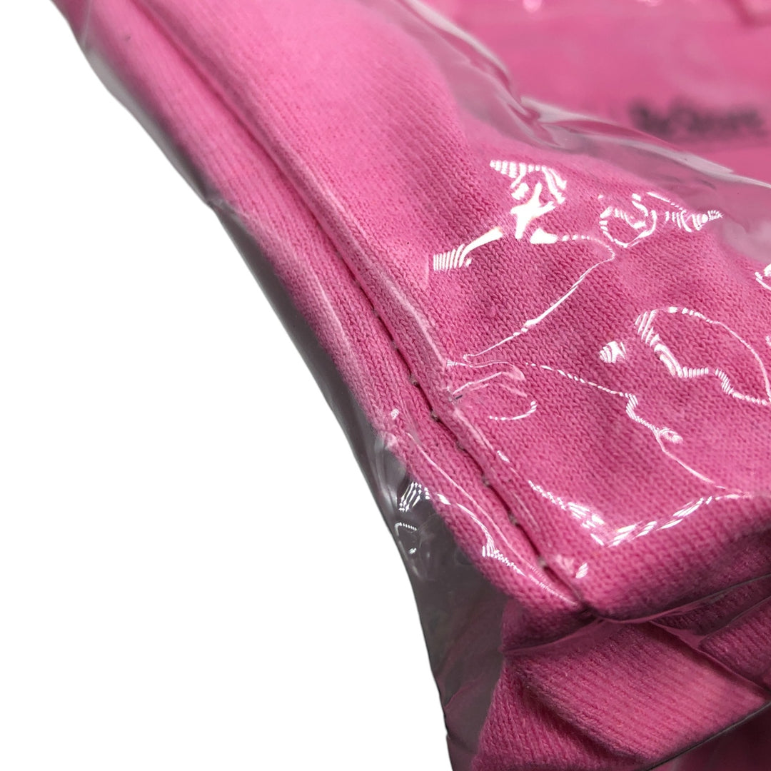 Vintage T-shirt Remake Tote T-shirt Remake Tote Bag Plastics Tote Bag unclear pink type Vintage Second Hand