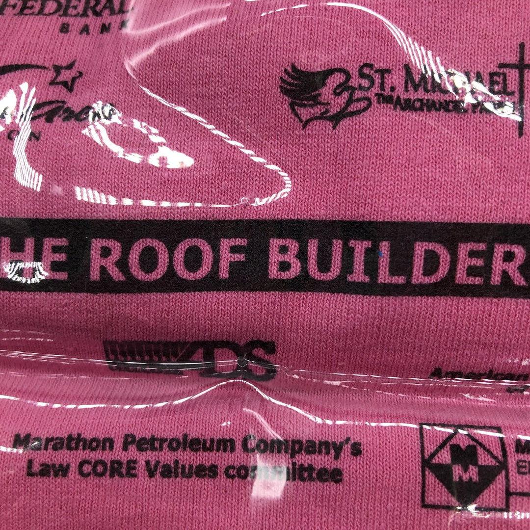 Vintage T-shirt Remake Tote T-shirt Remake Tote Bag Plastics Tote Bag unclear pink type Vintage Second Hand