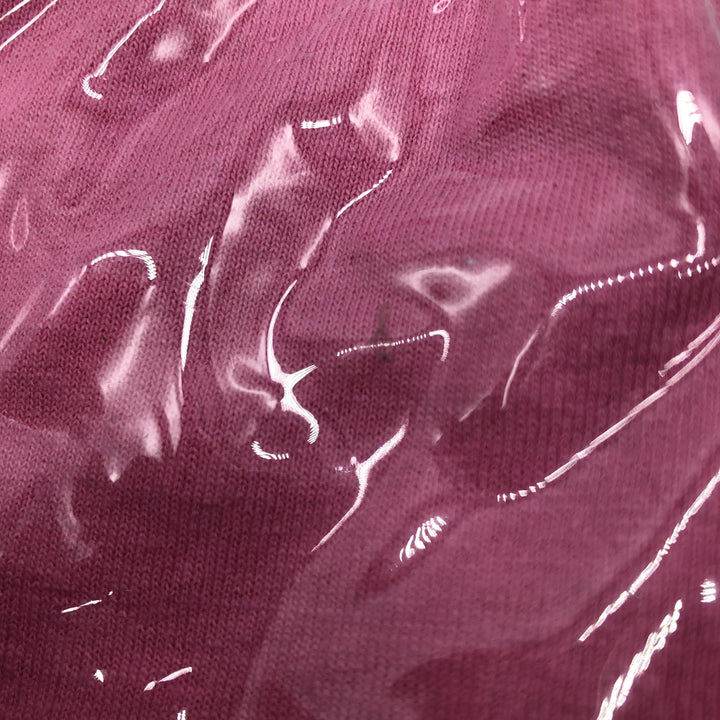 Vintage T-shirt Remake Tote T-shirt Remake Tote Bag Plastics Tote Bag unclear pink type Vintage Second Hand