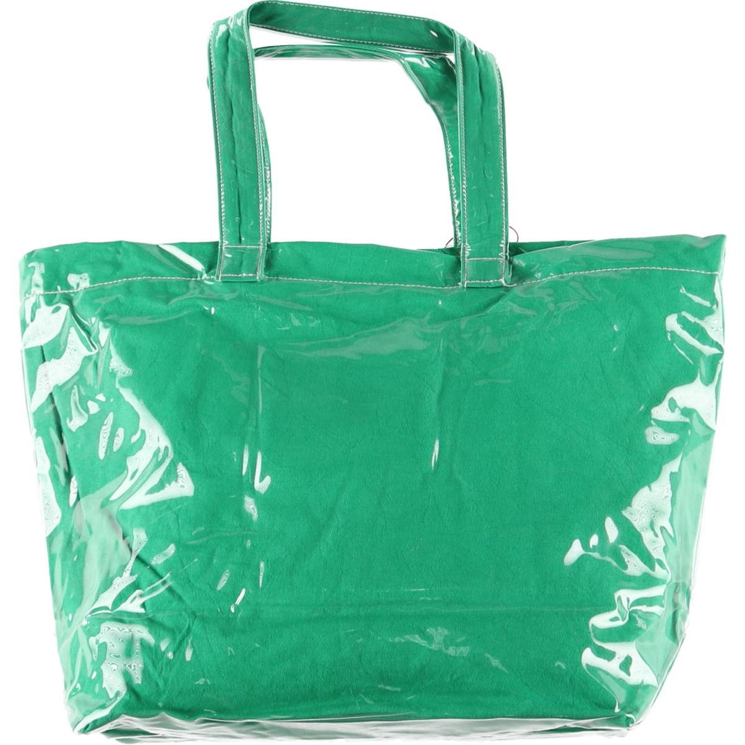 Vintage T-shirt Remake Tote T-shirt Remake Tote Bag Plastics Tote Bag unclear green type Vintage Second Hand