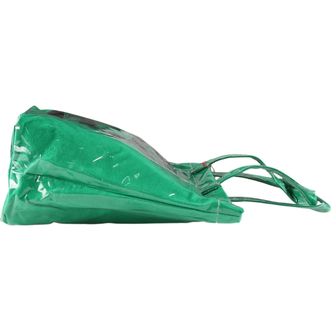 Vintage T-shirt Remake Tote T-shirt Remake Tote Bag Plastics Tote Bag unclear green type Vintage Second Hand