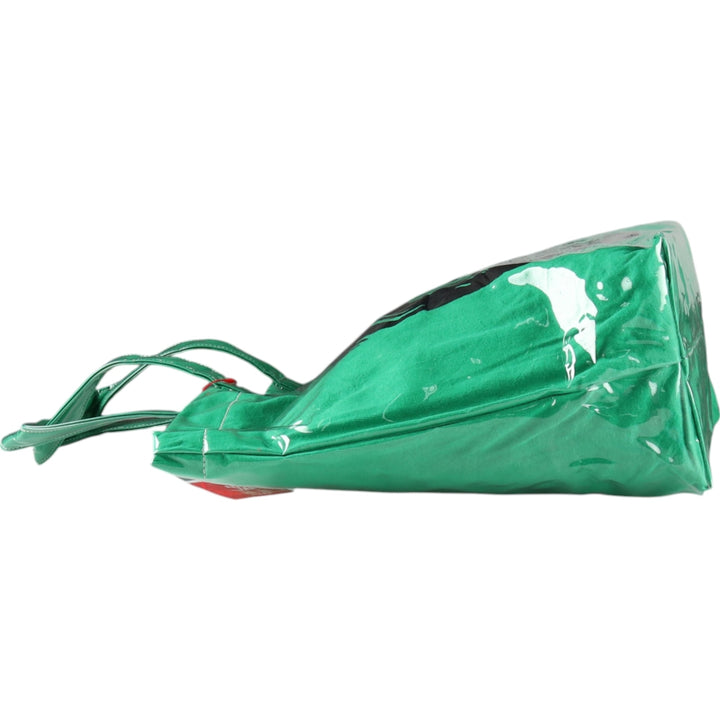 Vintage T-shirt Remake Tote T-shirt Remake Tote Bag Plastics Tote Bag unclear green type Vintage Second Hand