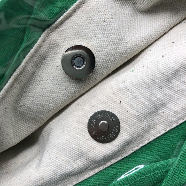 Vintage T-shirt Remake Tote T-shirt Remake Tote Bag Plastics Tote Bag unclear green type Vintage Second Hand