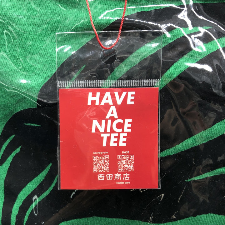 Vintage T-shirt Remake Tote T-shirt Remake Tote Bag Plastics Tote Bag unclear green type Vintage Second Hand