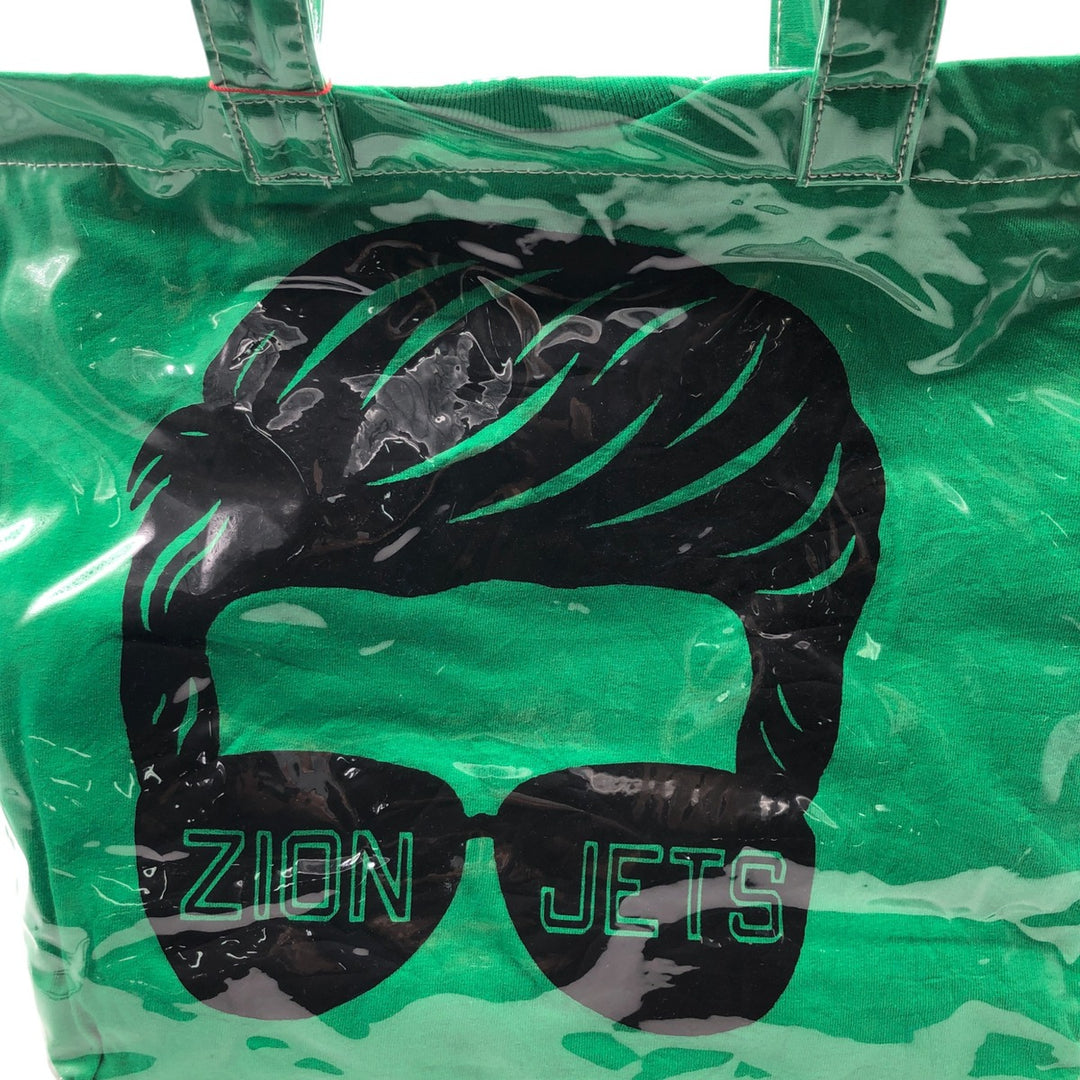 Vintage T-shirt Remake Tote T-shirt Remake Tote Bag Plastics Tote Bag unclear green type Vintage Second Hand