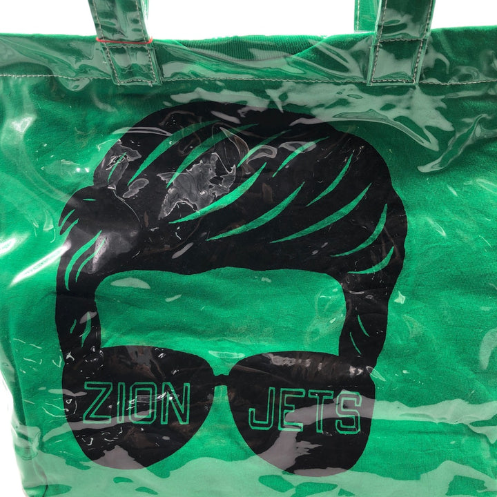 Vintage T-shirt Remake Tote T-shirt Remake Tote Bag Plastics Tote Bag unclear green type Vintage Second Hand