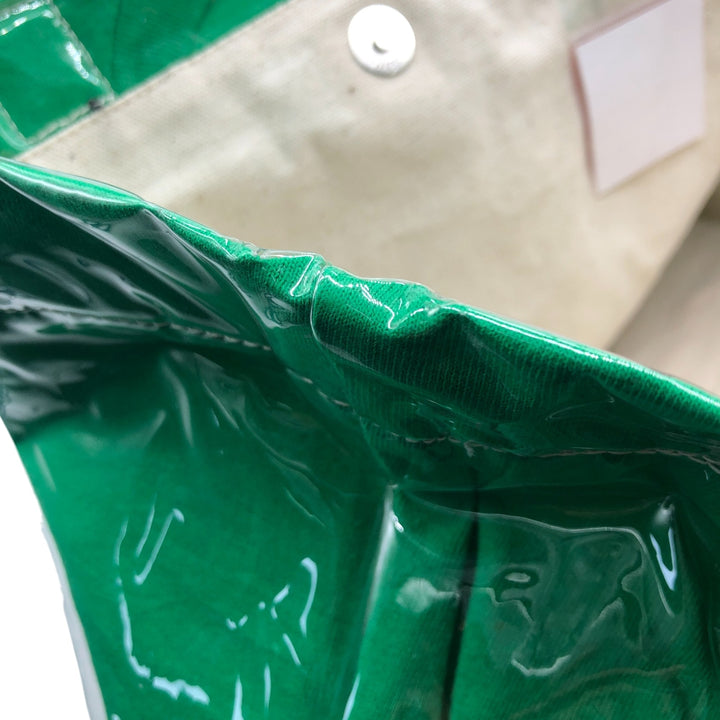 Vintage T-shirt Remake Tote T-shirt Remake Tote Bag Plastics Tote Bag unclear green type Vintage Second Hand