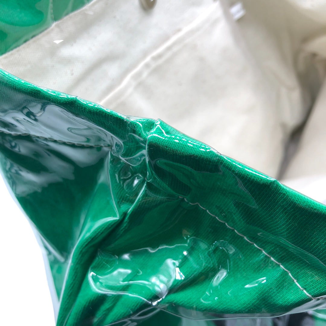 Vintage T-shirt Remake Tote T-shirt Remake Tote Bag Plastics Tote Bag unclear green type Vintage Second Hand