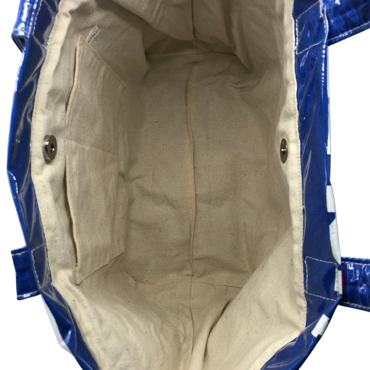 Vintage T-shirt Remake Tote T-shirt Remake Tote Bag Plastics Tote Bag unclear blue type Vintage Second Hand