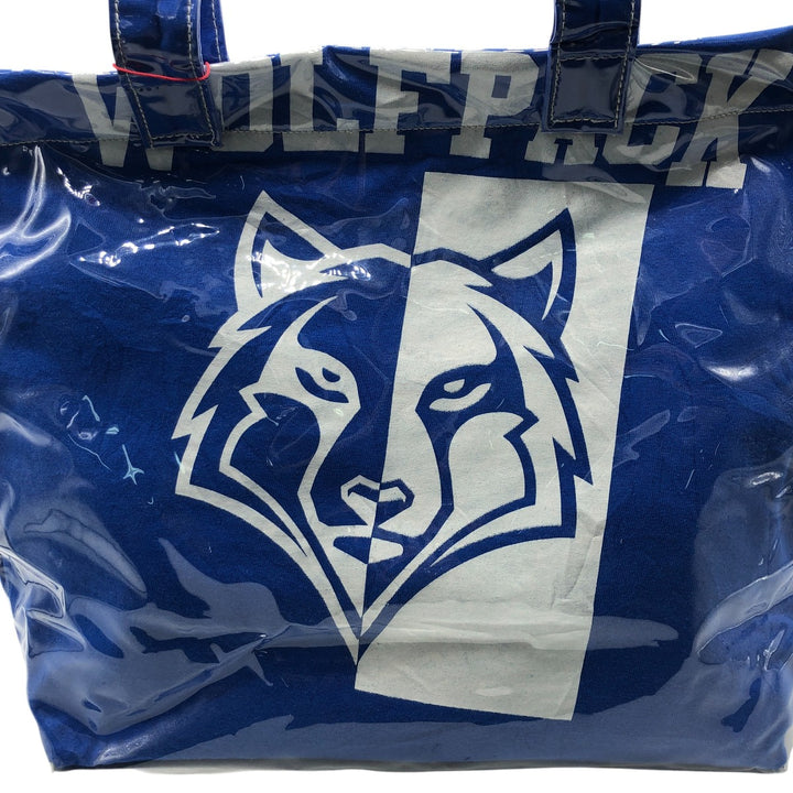 Vintage T-shirt Remake Tote T-shirt Remake Tote Bag Plastics Tote Bag unclear blue type Vintage Second Hand