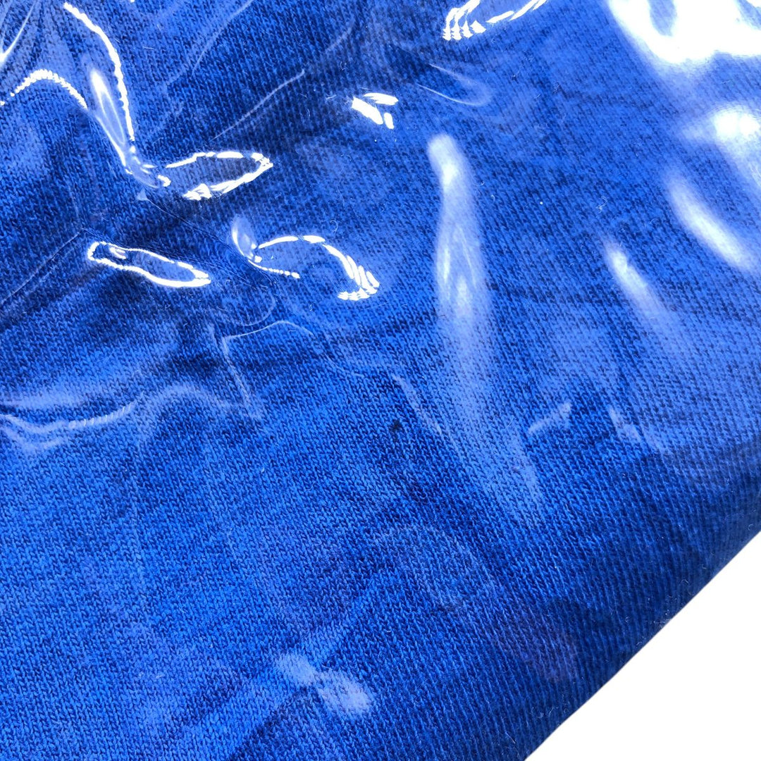 Vintage T-shirt Remake Tote T-shirt Remake Tote Bag Plastics Tote Bag unclear blue type Vintage Second Hand