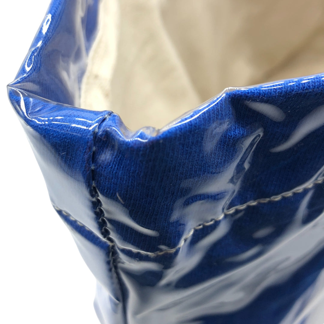 Vintage T-shirt Remake Tote T-shirt Remake Tote Bag Plastics Tote Bag unclear blue type Vintage Second Hand