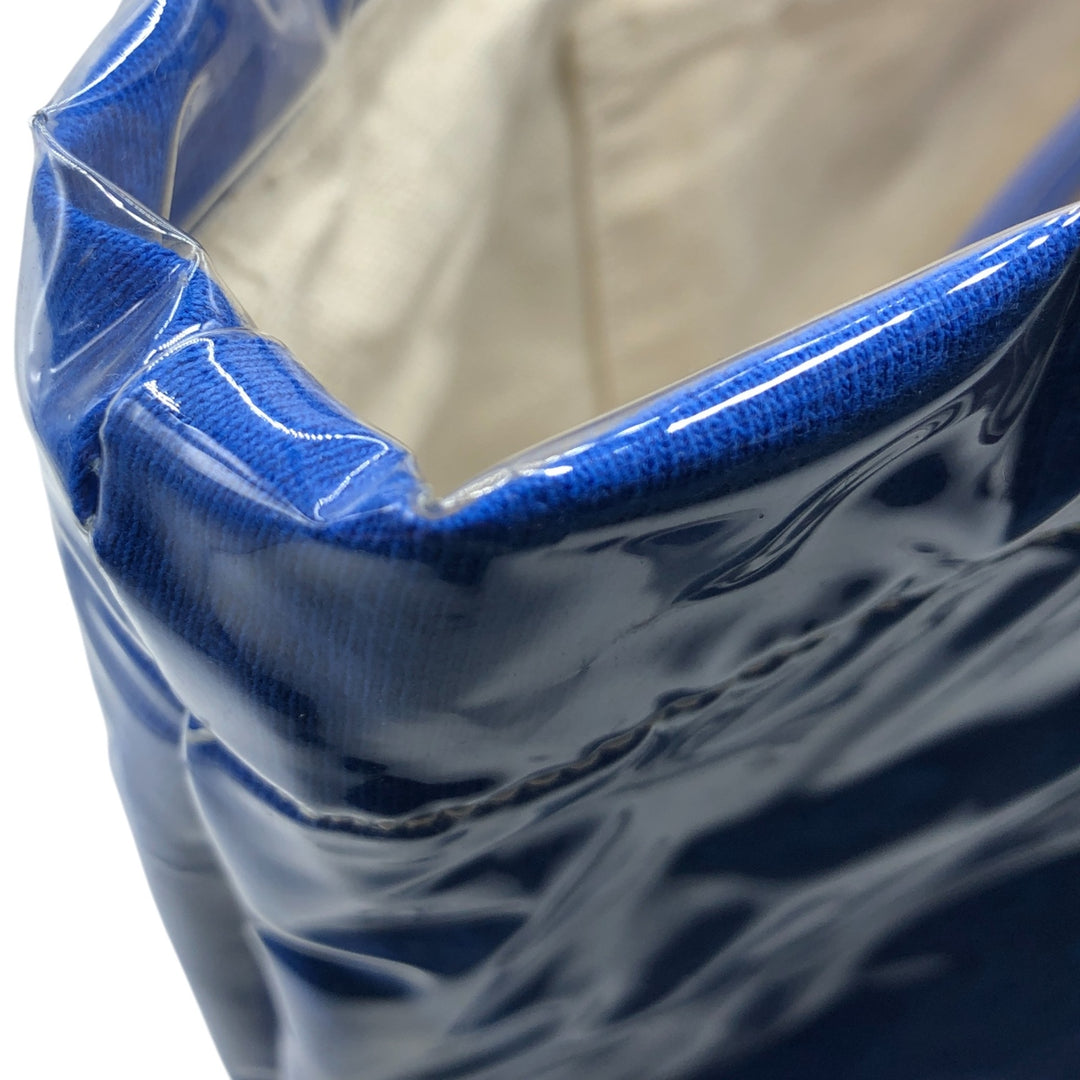 Vintage T-shirt Remake Tote T-shirt Remake Tote Bag Plastics Tote Bag unclear blue type Vintage Second Hand