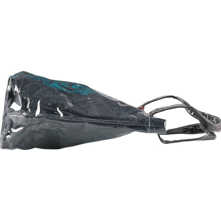 Vintage T-shirt Remake Tote T-shirt Remake Tote Bag Plastics Tote Bag unclear navy blue type Vintage Second Hand