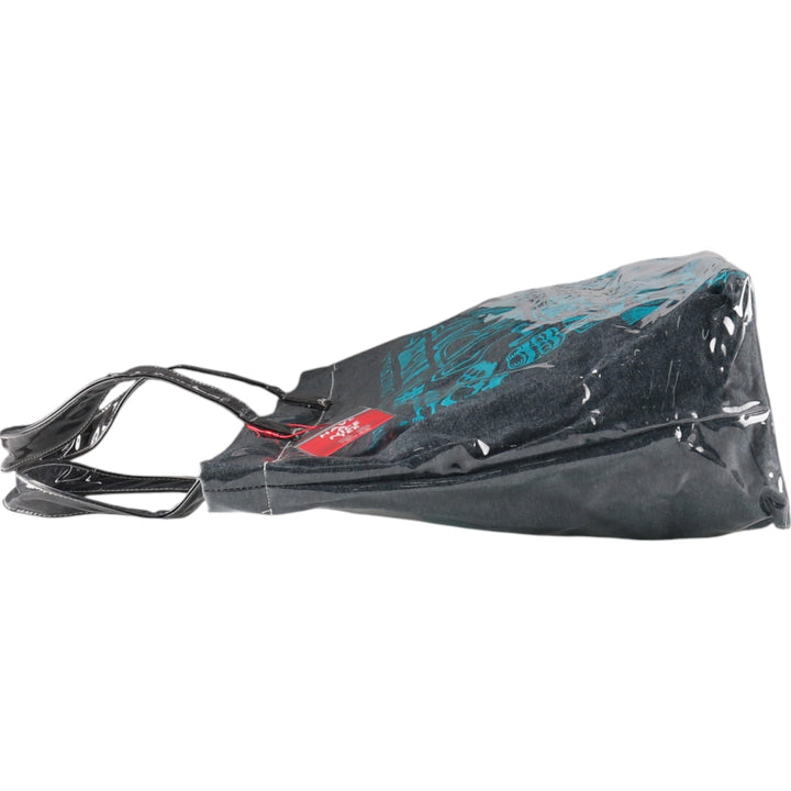 Vintage T-shirt Remake Tote T-shirt Remake Tote Bag Plastics Tote Bag unclear navy blue type Vintage Second Hand