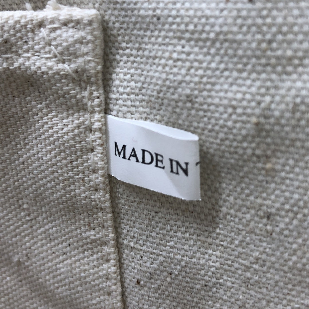 Vintage T-shirt Remake Tote T-shirt Remake Tote Bag Plastics Tote Bag unclear navy blue type Vintage Second Hand