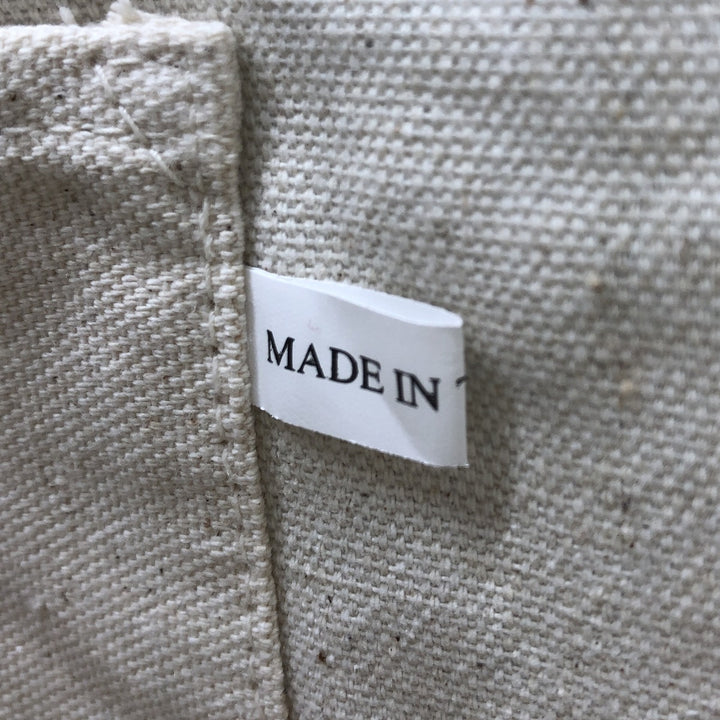 Vintage T-shirt Remake Tote T-shirt Remake Tote Bag Plastics Tote Bag unclear navy blue type Vintage Second Hand