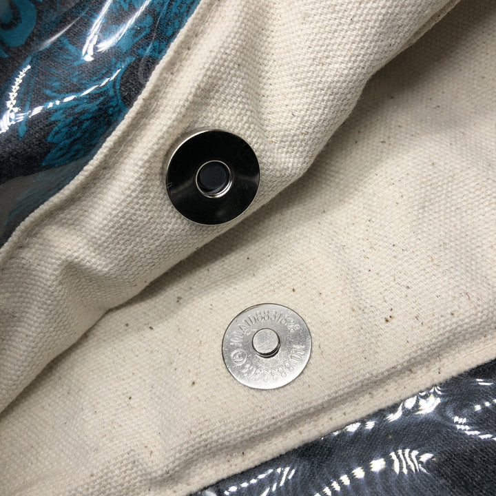 Vintage T-shirt Remake Tote T-shirt Remake Tote Bag Plastics Tote Bag unclear navy blue type Vintage Second Hand