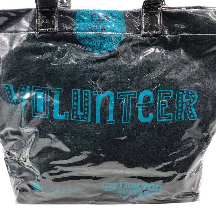 Vintage T-shirt Remake Tote T-shirt Remake Tote Bag Plastics Tote Bag unclear navy blue type Vintage Second Hand