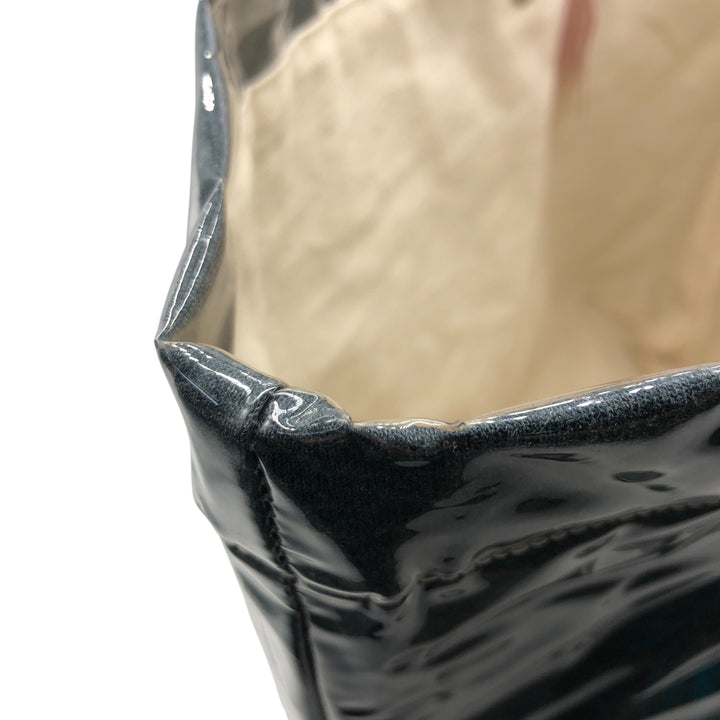 Vintage T-shirt Remake Tote T-shirt Remake Tote Bag Plastics Tote Bag unclear navy blue type Vintage Second Hand