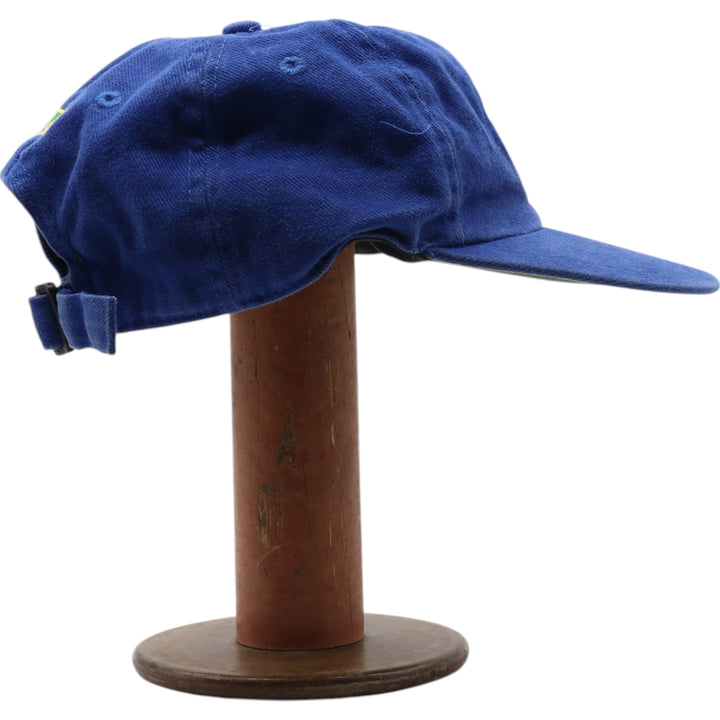 90'S Nike Italy National Team Baseball Cap Free Size Vintage cotton blue type Vintage Second Hand