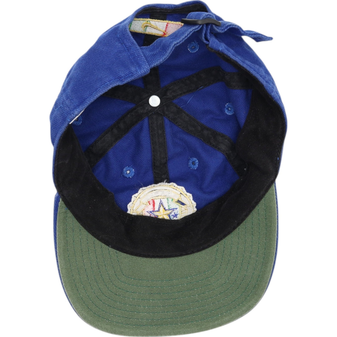 90'S Nike Italy National Team Baseball Cap Free Size Vintage cotton blue type Vintage Second Hand