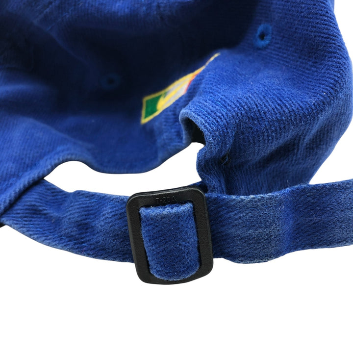 90'S Nike Italy National Team Baseball Cap Free Size Vintage cotton blue type Vintage Second Hand