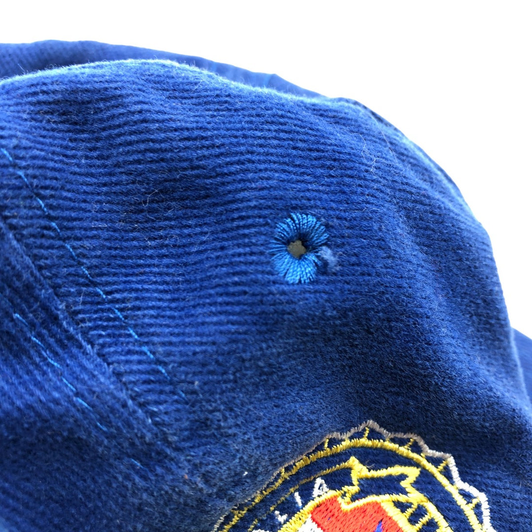 90'S Nike Italy National Team Baseball Cap Free Size Vintage cotton blue type Vintage Second Hand