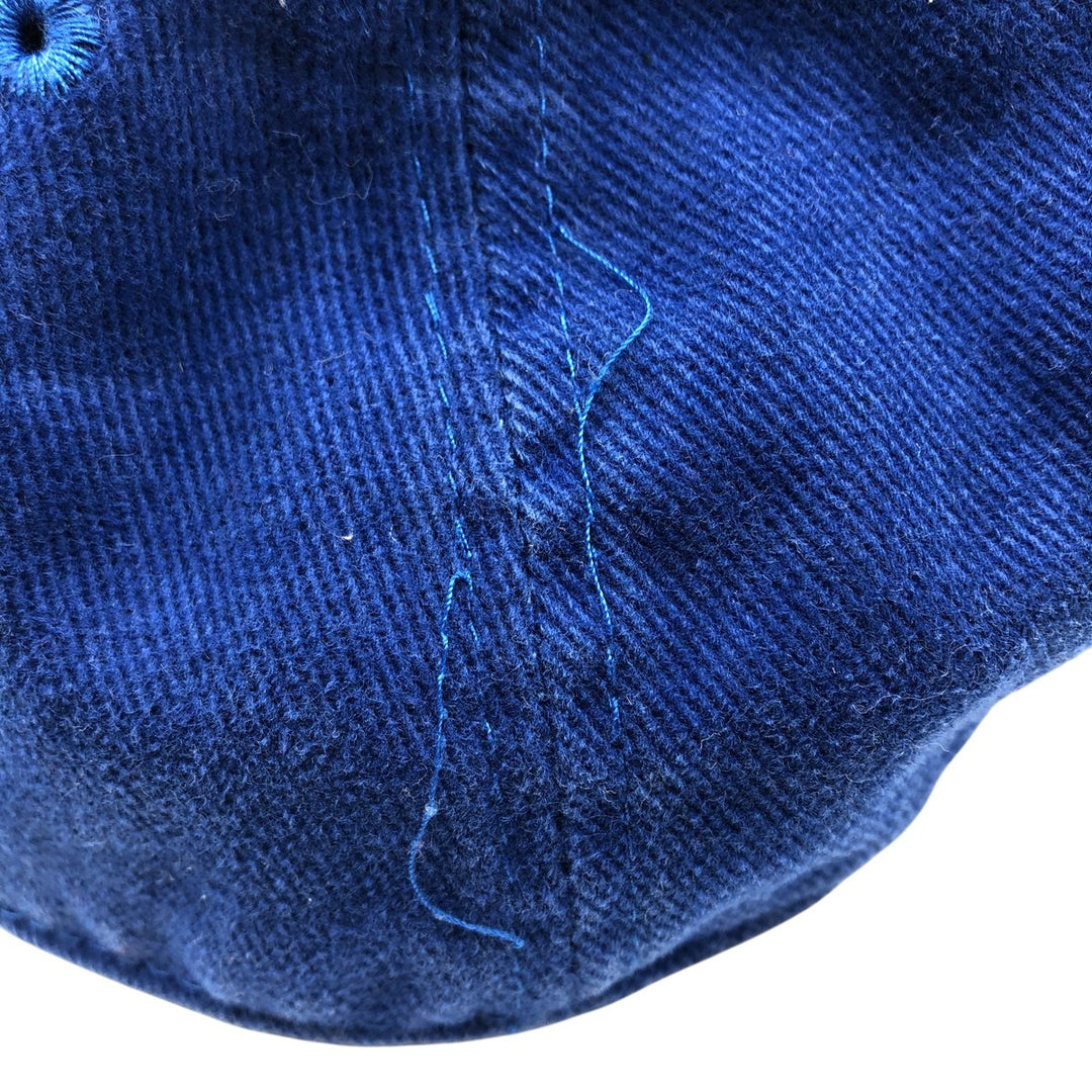 90'S Nike Italy National Team Baseball Cap Free Size Vintage cotton blue type Vintage Second Hand